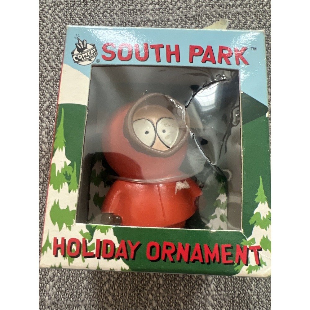 South Park Kenny 1998 Vintage Holiday Christmas Ornament New in Box